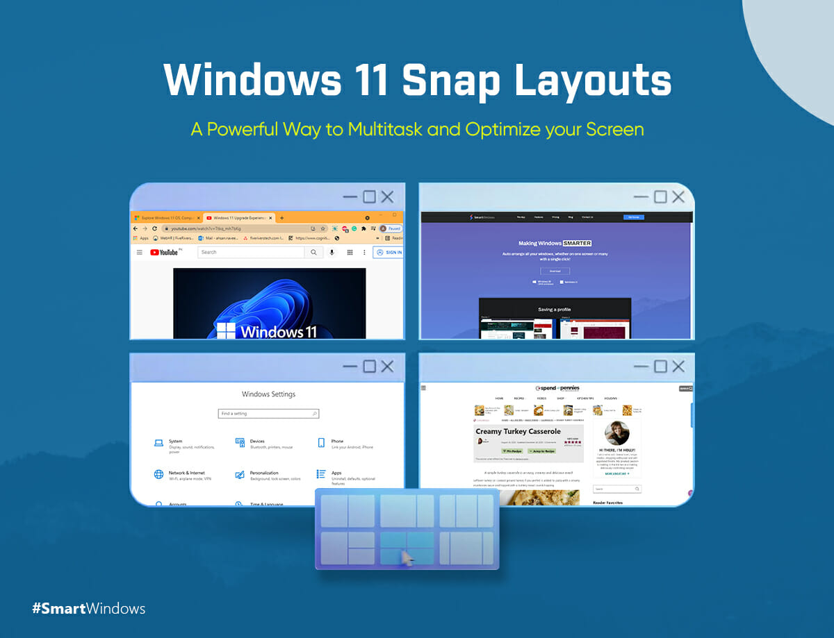 Windows 11 Snap Layouts