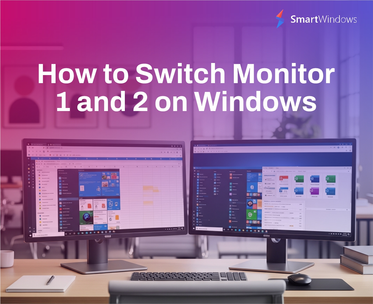 How to Switch Monitor 1 and 2